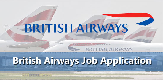 british airways job application